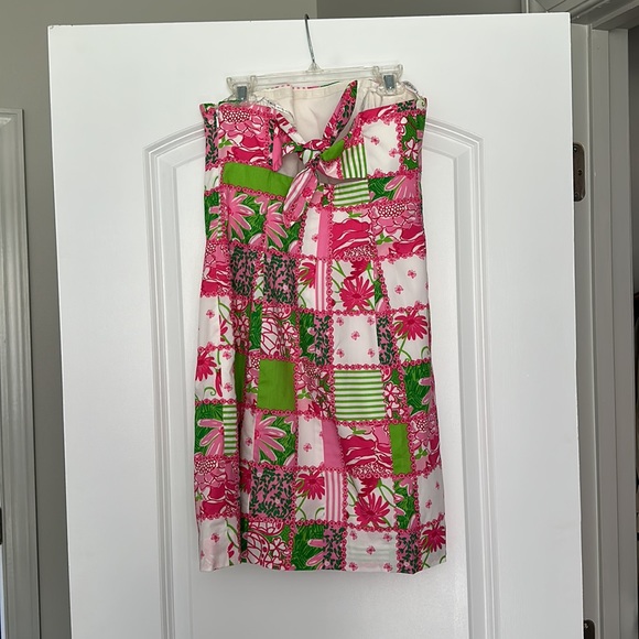 Lilly Pulitzer size 4 strapless sundress Easter - Picture 3 of 4